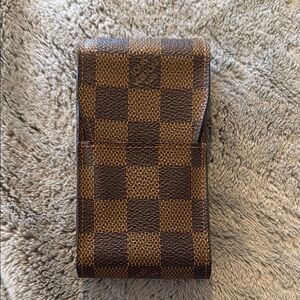 Louis Vuitton Authentic Damier Ebene Cigarette/ Cigar Case